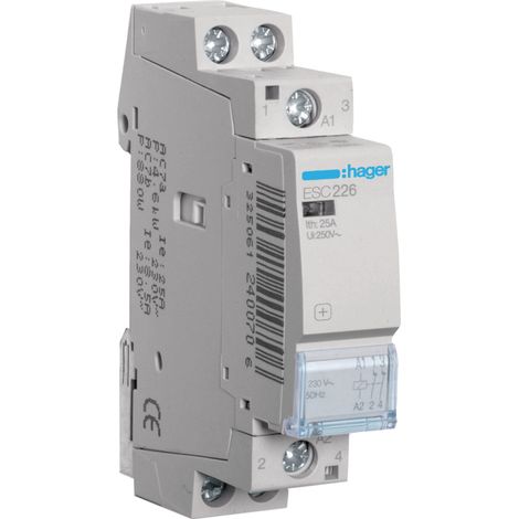 Contacteur 25A 2O 230V - HAGESC226