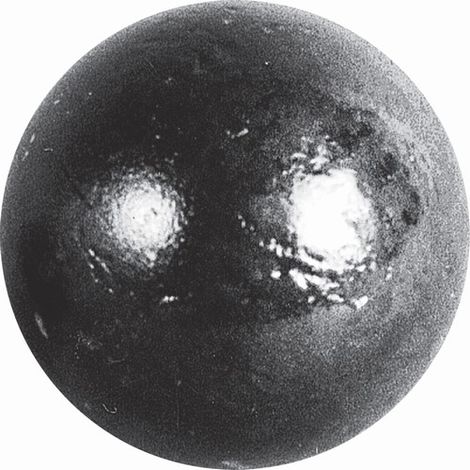 Boule pleine lisse - Diamètre Ø90mm - Non percée - Fer forgé - À souder - DECO FER FORGE