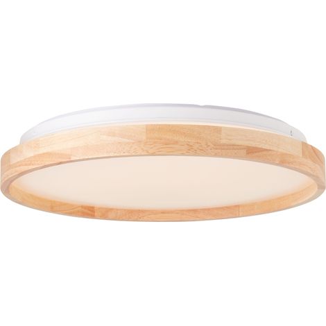 Brilliant Alson LED Deckenleuchte 39cm holz hell/weiß, Metall/Holz/Kunststoff, 1x 26 W LED integriert, (Lichtstrom: 2500lm, Lichtfarbe: 3000-4500K) (1/5)
