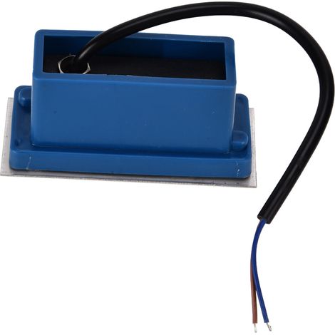 Lampes de marche rectangulaires étanches en acier inoxydable pour escalier, utilisables en intérieur et en extérieur (110-220 V). (1/5)