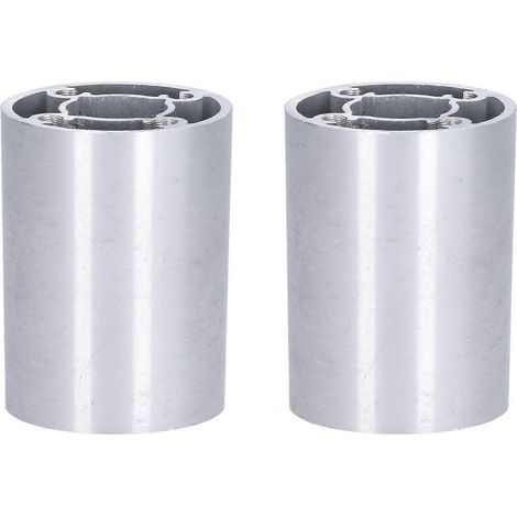 2 outils ronds et droits en tube d'alliage d'aluminium 6063 pour supports de roulements de robot, diamètre extérieur 32 mm, 6103-0032-0043 (1/4)