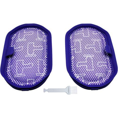 Paquete de 2 filtros lavables para aspiradoras Dyson DC30, DC31, DC34, DC35, DC44, DC45 y DC56. (1/5)