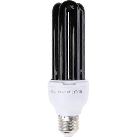 Lampada a luce nera UV 220V 30W E27 per uccidere le zanzare (1/4)