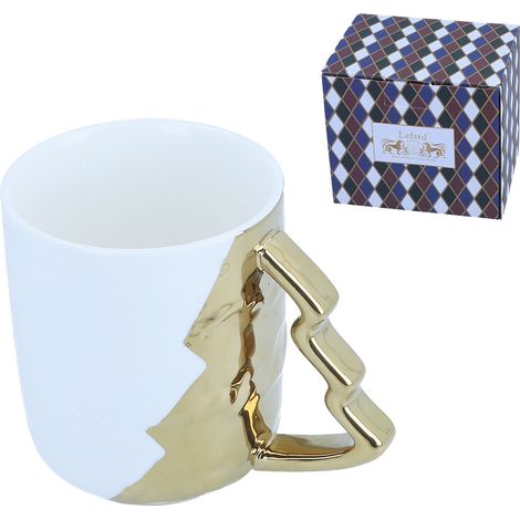Tazza in ceramica con albero di Natale, tazza natalizia per caffè o tè, regalo per la vigilia di Natale. (1/3)