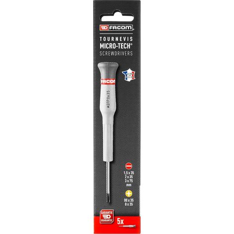 Facom MT.J5PG Set 5 Präzisionsschraubendreher grau ergonomisch (1/3)