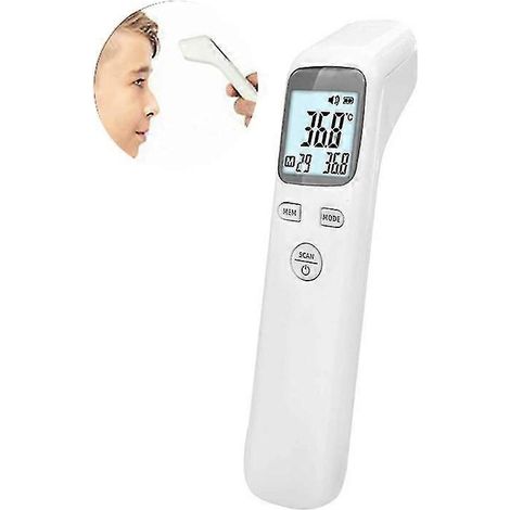 Thermomètre clinique, thermomètre médical infrarouge numérique, thermomètre frontal (1/5)