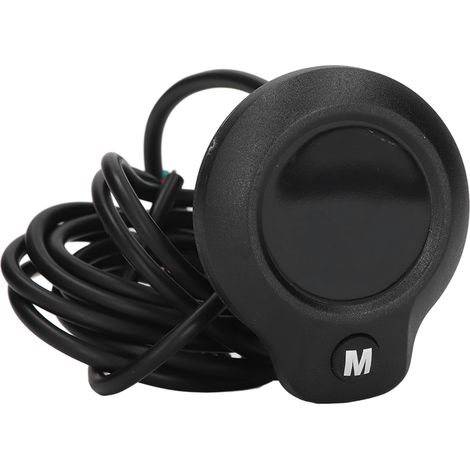Compteur LCD rond 3 fils pour vélo électrique trottinette, écran ABS affichage données cyclisme, indicateur batterie vélo scooter (1/5)