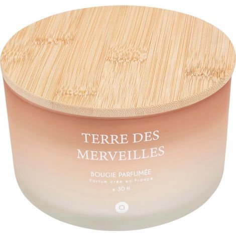Bougie Parfumée en Verre "Sana" 420g Terre des Merveilles (1/3)