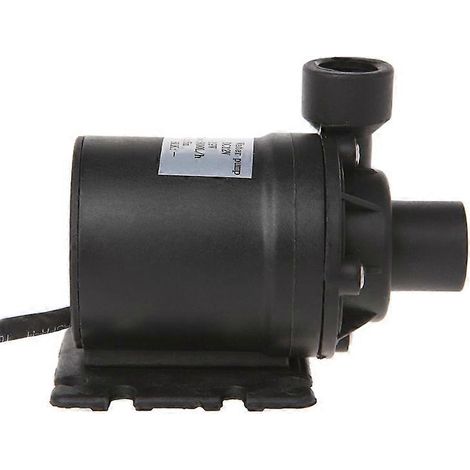 Pompe de circulation d'eau solaire sans balais 800 L/h, 5 m, 12 V CC, prise 4 broches (1/5)