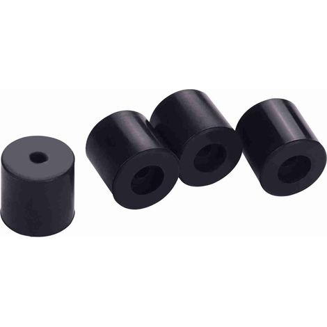 Lot de 4 entretoises solides en silicone pour plateau chauffant, colonnes de silice de 16 mm, résistantes aux hautes températures et compatibles avec les imprimantes 3D Ender-3/Ender-5/CR-X/CR-10/CR-1 (1/3)