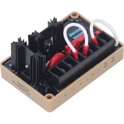 Automatische Spannungsreglerplatine für Dieselgeneratoren mit Sicherung, hochpräzises AVR-Modul, 190–240 V AC (1/5)
