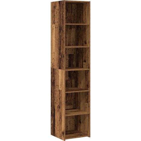 Sideboard Old Wood 40 x 41 x 185 cm Engineered Wood vidaXL