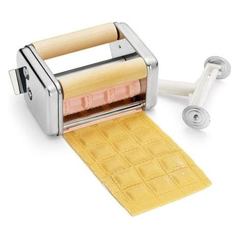 RODILLO PASTA PARA RAVIOLI APM007. ACCESORIO PARA LA MQUINA DE PASTA PM2000 PLATA