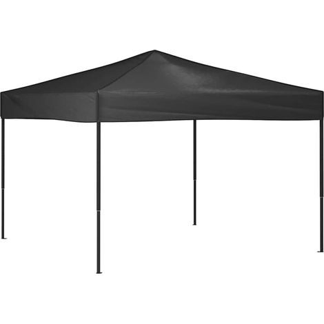 vidaXL Carpa para fiestas plegable gris antracita 3x3 m (1/2)