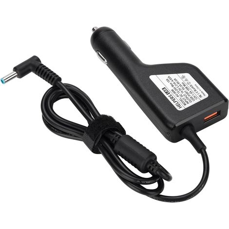 Chargeur, 19,5V 2,31A 45W avec QC3.0 USB Port Alimentation pour Ordinateur Portable HP Stream 11 13 14 Probook 430 G3 G4 G5 Elitebook Spectre Pavilion X360 (1/5)