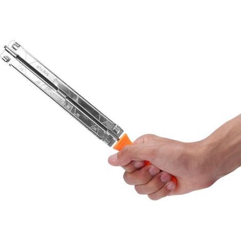 Fichier D'affûtage de Chaîne de Tronçonneuse de 4 Mm Lime de Tronçonneuse avec Poignée en Plastique, Limes Rondes D'affûtage pour Affûter et Limer Les Tronçonneuses (1/5)