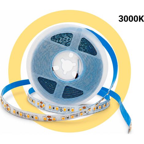 Tira LED 24V DC - 18W/m - Monocolor - 10mm - IP20 - Rollo 5