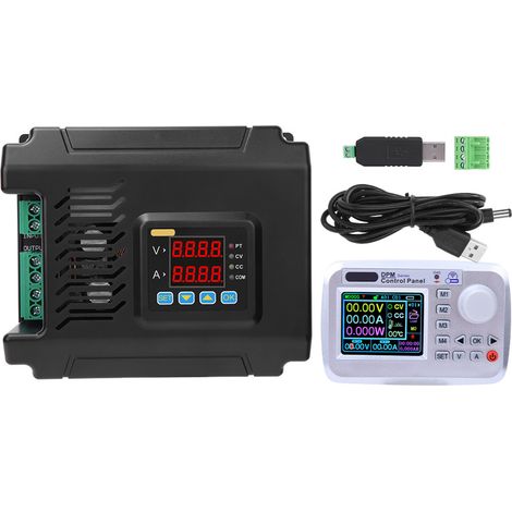 Alimentation à découpage programmable DC 485RF DPM8650, bloc régulé avec télécommande sans fil, source de tension stable pour atelier et laboratoire. (1/5)