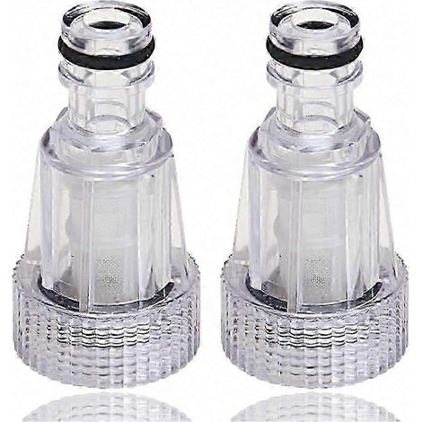 Filtre d'entrée d'eau 2 pièces pour nettoyeur haute pression, remplacement de filtre à eau pour laveuse à pression (1/5)
