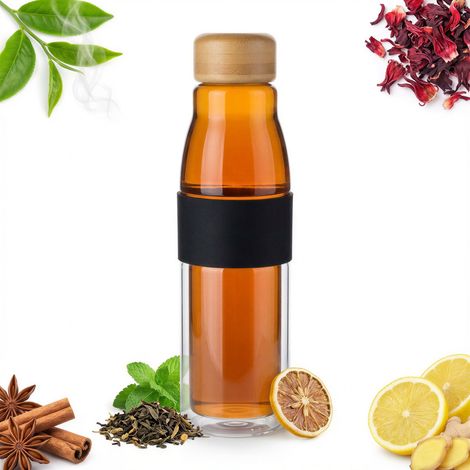 BORRACCIA TERMICA IN VETRO ECO 450 ml (1/5)