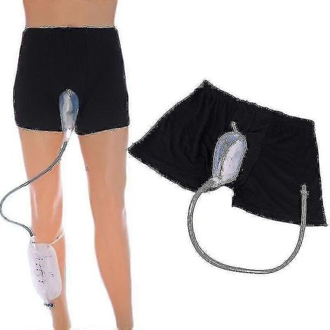 Wiederverwendbarer Urinbeutel, Urinbeutel, Silikon-Urin-Trichter, Pee-Halter-Sammler mit Katheter für ältere Männer, Damenhygiene – h (1/3)