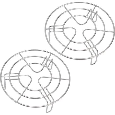 2 Pièces Grille de Cuisson Vapeur Haute Température, Anti-Rouille et Facile à Nettoyer pour Instant Pot - 15,5 cm (1/5)
