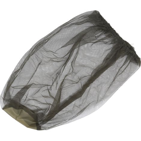 Casquette anti-moustiques respirante pour pêche de nuit avec visière et protection UV (Vert armée) (1/5)