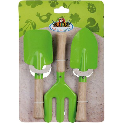 Ensemble d'outils de jardin verts (1/5)