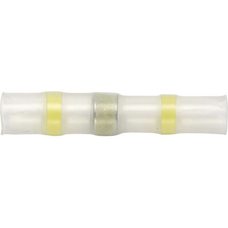 SWG Lötstoßverbinder gelb 6,0mm mit thermoplastischem Ring Autoreparatur