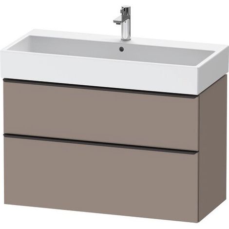DURAVIT DE43740BD430000 D-Neo WTUWH Meuble sous lavabo 984x442x625 sans plan de montage