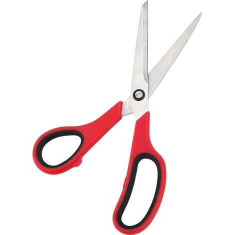 Vente directe de ciseaux de bureau et de bricolage, coupe-papier tranchants, grande taille, légers et facilitant la découpe.