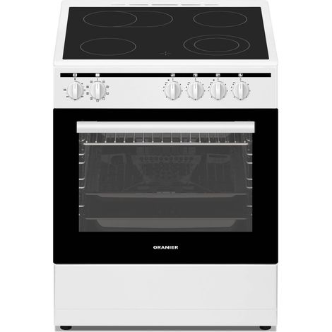 Oranier Elektro-Standherd 60 cm weiß 4 Kochzonen STE638