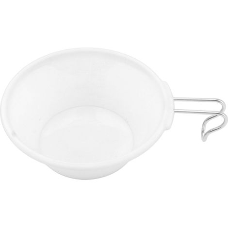 Gamelle de camping 250 ml, bol portable antichoc pour randonnée, vaisselle de randonnée blanc (1/5)