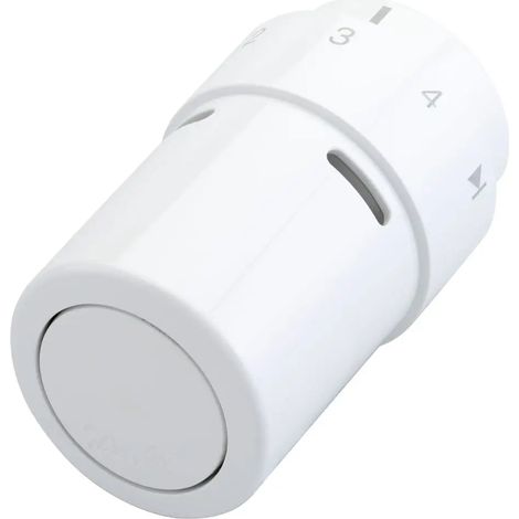 Danfoss Sensore di design RTX limitatore di temperatura di ritorno, RAL 9016, 013G6090