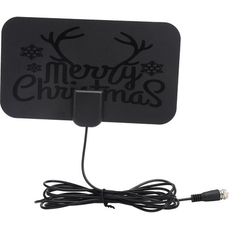 Antenne TV HD avec amplificateur de signal Mini antenne numérique d'intérieur pour la réception du signal (1/5)