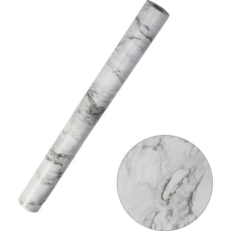 Papier peint paysage en marbre blanc HZ-4008 (1 pièce) (1/5)