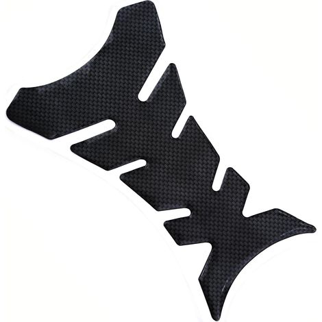 1Pcs Protection Reservoir Moto,Protection Réservoir Adhésive de Moto,Universel Moto Gaz Carburant Réservoir De Protection,Forme En Arête De Poisson (1/5)