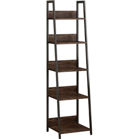 Bücherregal Industrielles Braun 170x33,8x30 cm (1/3)