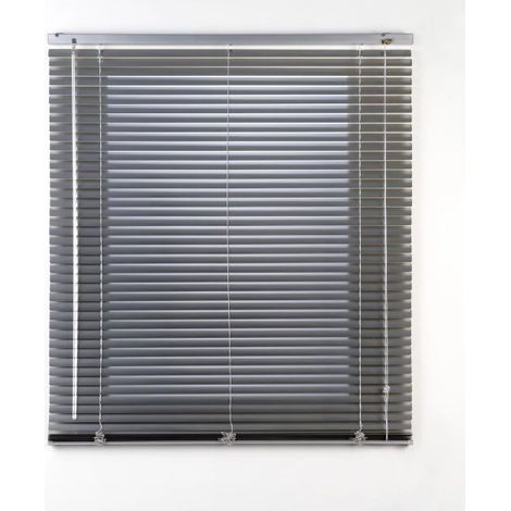 veneziana in alluminio "techno" grigio, 120x250 cm (1/4)