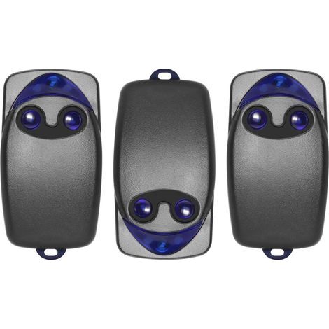 Telecomando a 3 canali da 433 MHz compatibile con N1ce Flo2r-s, telecomando a 2 canali per porte da garage Floxier Flox FLOX2R OXI OX2. (1/5)