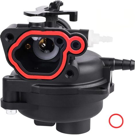 799583 593261 Carburateur pour tondeuse Briggs & Stratton 300E 450E 140cc Carb pour 799583 593261 591979 591160 590556 H (1/5)