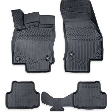 4‑teiliges Set 3D-Gummifußmatten für den Innenraum Erpassan – SKODA KAROQ 2018+