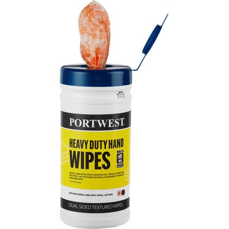Toallitas Heavy Duty acción bacteriana (50 uds) IW30