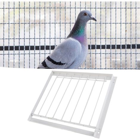 Cage à oiseaux en fer avec trappe en T, porte de maison très résistante pour pigeons et perroquets, installation facile (33 x 26 cm) (1/5)