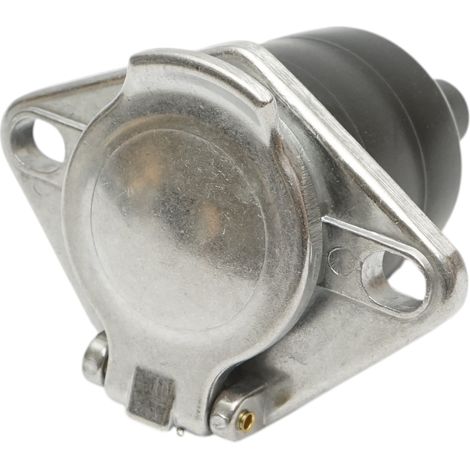 Presa per rimorchio John Deere, Massey Ferguson, New Holland, Case IH, Deutz-Fahr, Same, Claas, Kubota 12V, 7 pin Codice OEM TM6029A Breckner Germany (1/5)