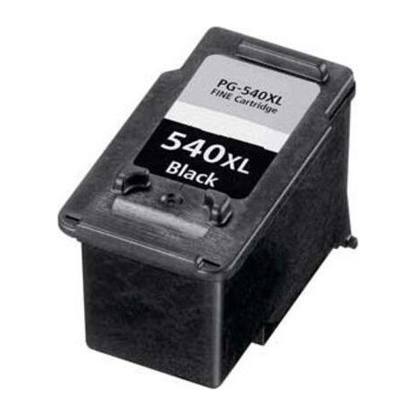 Cartucho de tinta remanufacturado Canon PG540XL (5222B005/5225B005) de alta calidad, que muestra el nivel de tinta.
Adecuado para uso en las siguient