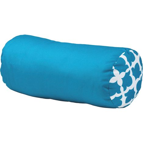 Gardenista - Cojín de jardín, cojines decorativos para muebles, cojines de patio para interior y exterior resistentes al agua de 46 x 20 cm, cojines de yoga ligeros estampados - Verde azulado (1/5)