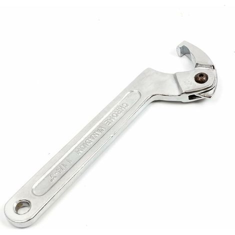 Clés à ergot articulées ajustable pour écrous à encoches 32-76mm (1/4)