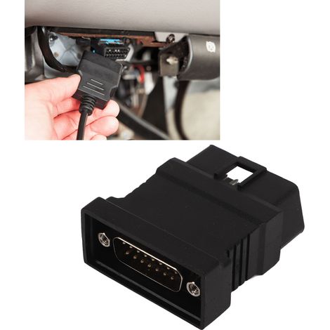 Der OBDII-16 E Stecker-Testadapter ist kompatibel mit Launch X431 GX3 X431 Master 16E OBD (Teilenummer: Launch 16E Buchse). (1/5)