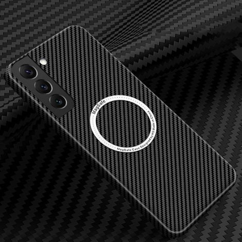 Samsung Galaxy S21 Hülle, Magsafe Slim Carbon, Schwarz (1/3)